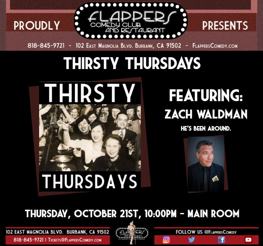 Flappers Comedy Club 10-21-21